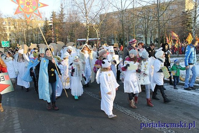 Trzej Królowie na ulicach Śremu