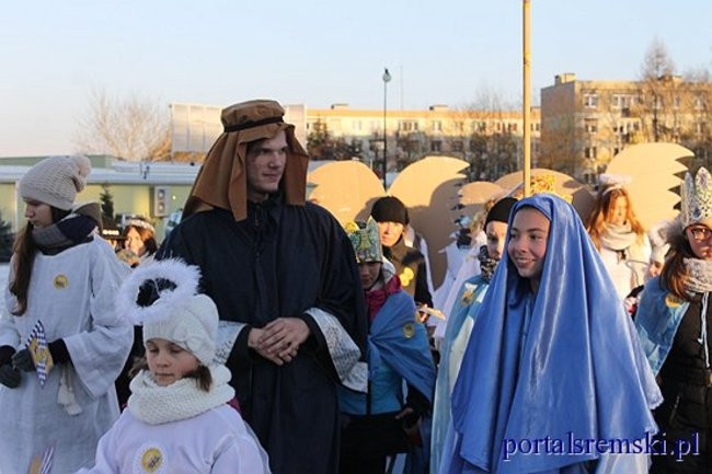 Trzej Królowie na ulicach Śremu