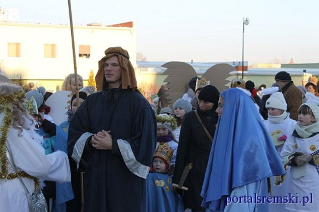 Trzej Królowie na ulicach Śremu