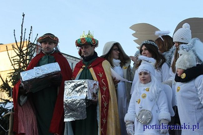 Trzej Królowie na ulicach Śremu