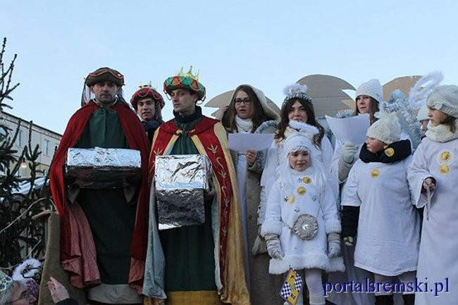 Trzej Królowie na ulicach Śremu