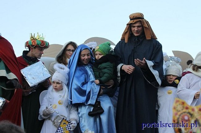 Trzej Królowie na ulicach Śremu