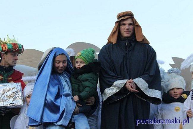 Trzej Królowie na ulicach Śremu