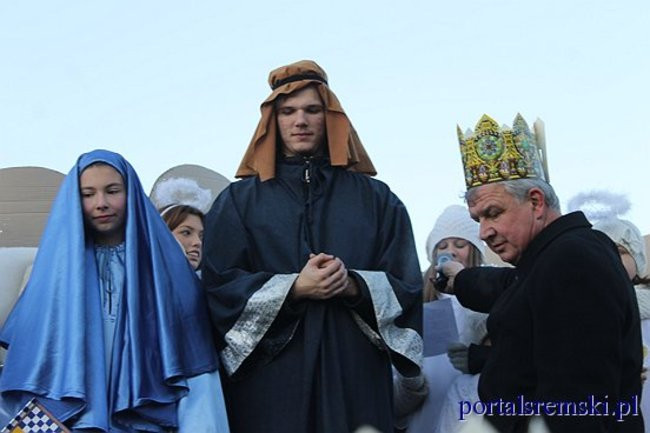 Trzej Królowie na ulicach Śremu