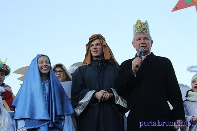 Trzej Królowie na ulicach Śremu