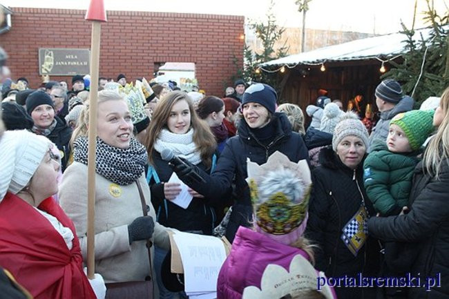 Trzej Królowie na ulicach Śremu