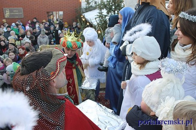 Trzej Królowie na ulicach Śremu