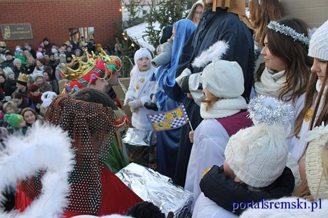 Trzej Królowie na ulicach Śremu