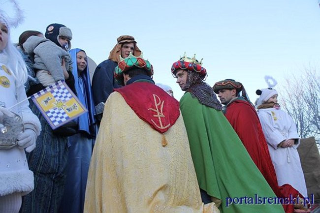 Trzej Królowie na ulicach Śremu