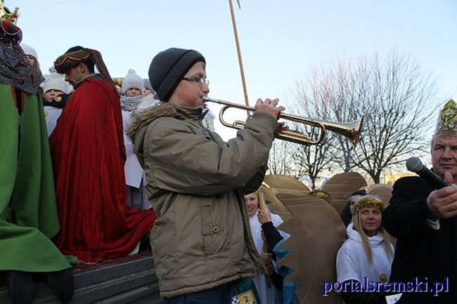 Trzej Królowie na ulicach Śremu