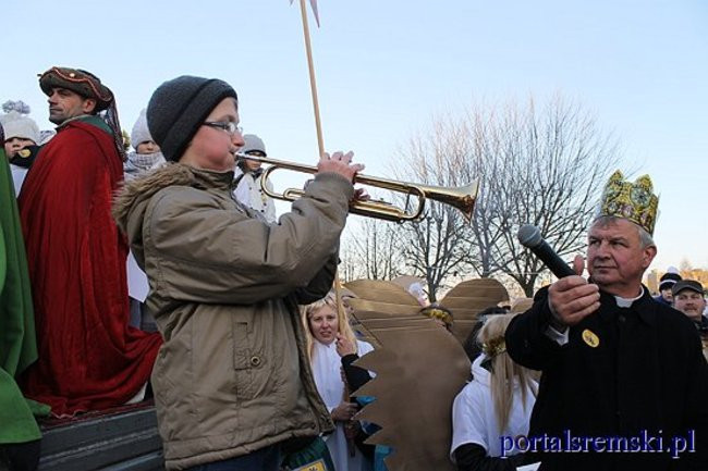 Trzej Królowie na ulicach Śremu