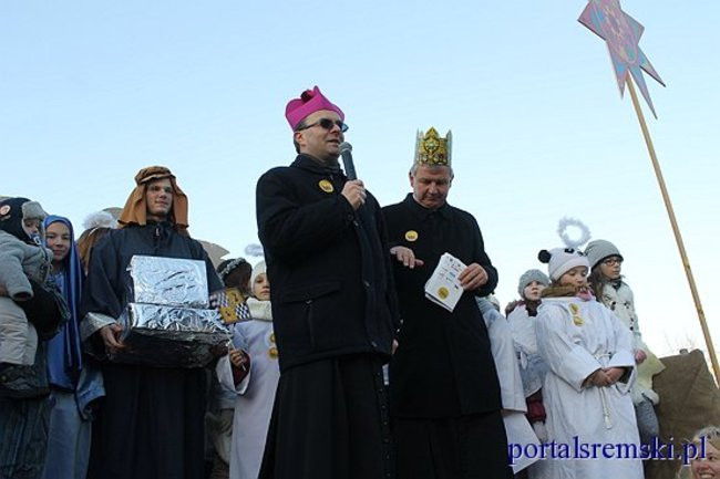Trzej Królowie na ulicach Śremu