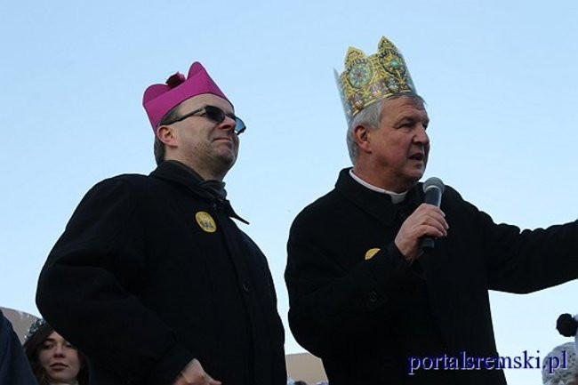 Trzej Królowie na ulicach Śremu