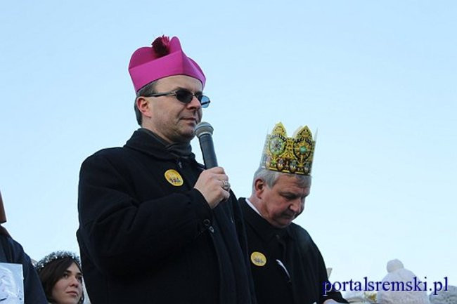 Trzej Królowie na ulicach Śremu