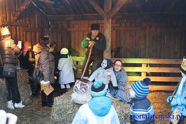 Trzej Królowie na ulicach Śremu