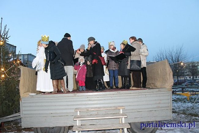 Trzej Królowie na ulicach Śremu