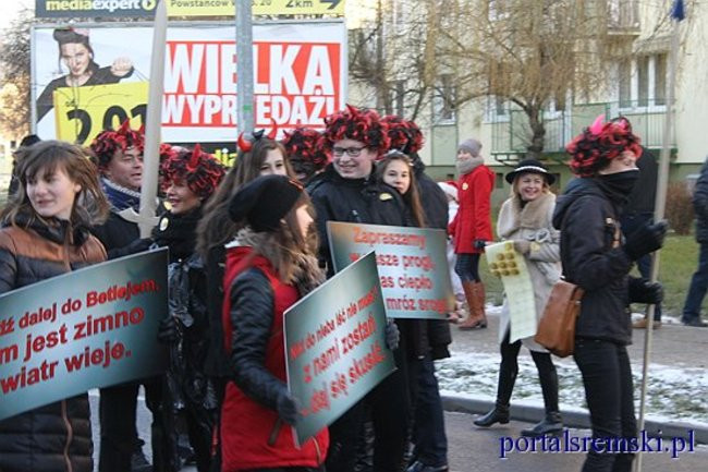 Trzej Królowie na ulicach Śremu