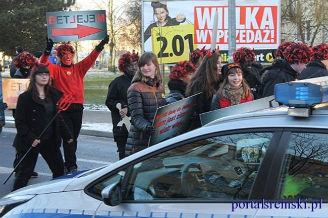 Trzej Królowie na ulicach Śremu