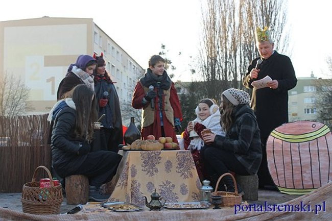 Trzej Królowie na ulicach Śremu