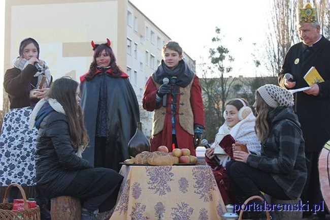 Trzej Królowie na ulicach Śremu