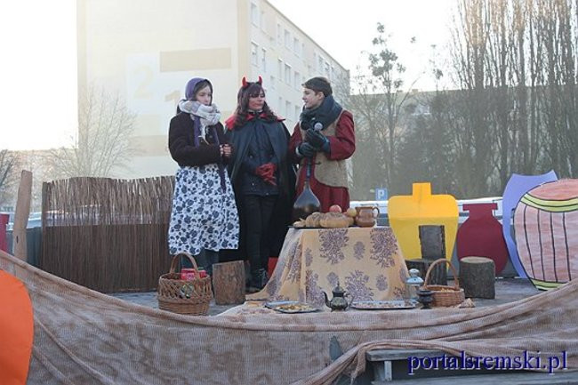 Trzej Królowie na ulicach Śremu