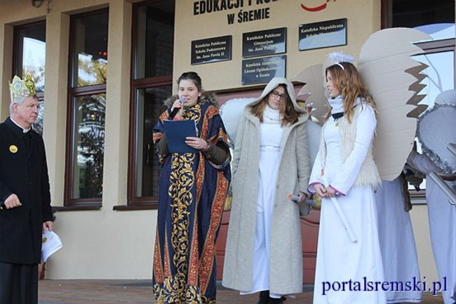 Trzej Królowie na ulicach Śremu