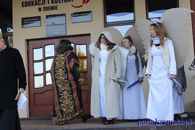 Trzej Królowie na ulicach Śremu