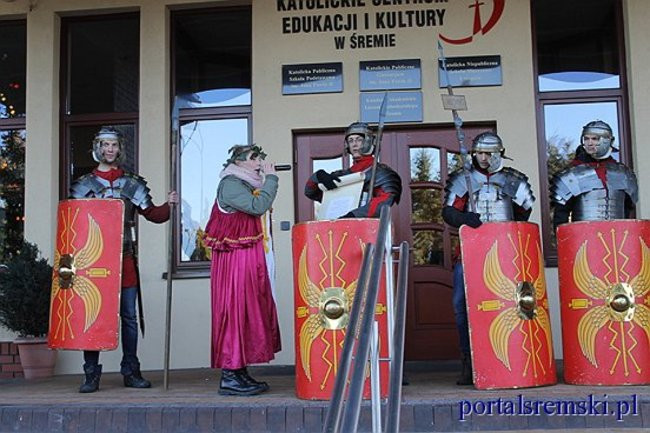 Trzej Królowie na ulicach Śremu