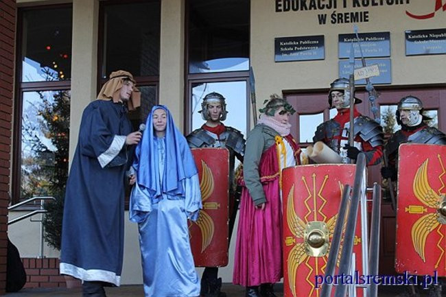 Trzej Królowie na ulicach Śremu