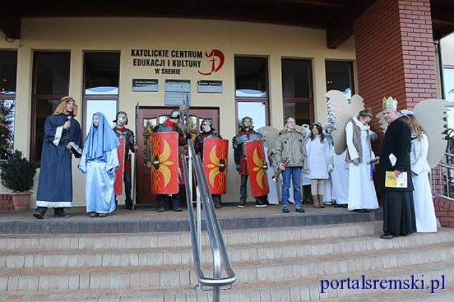 Trzej Królowie na ulicach Śremu