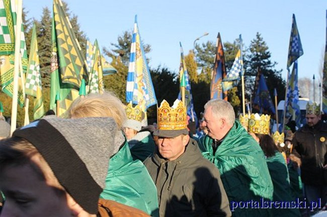 Trzej Królowie na ulicach Śremu