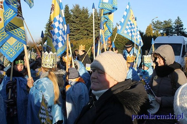 Trzej Królowie na ulicach Śremu
