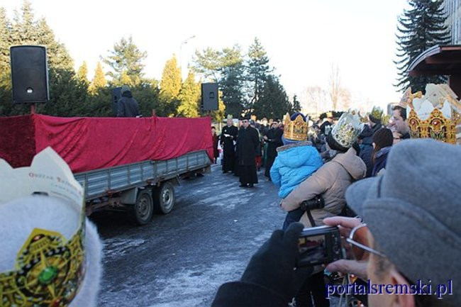 Trzej Królowie na ulicach Śremu