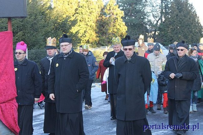 Trzej Królowie na ulicach Śremu