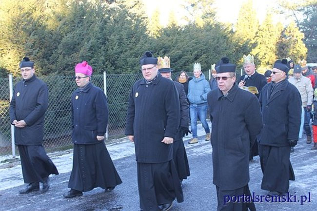 Trzej Królowie na ulicach Śremu