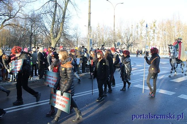 Trzej Królowie na ulicach Śremu