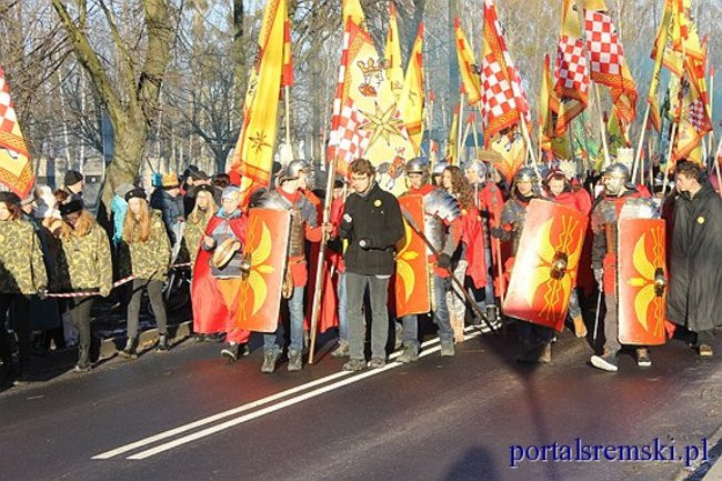 Trzej Królowie na ulicach Śremu
