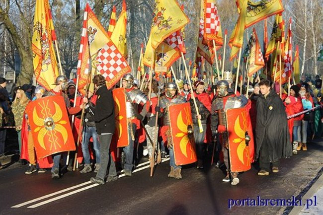 Trzej Królowie na ulicach Śremu