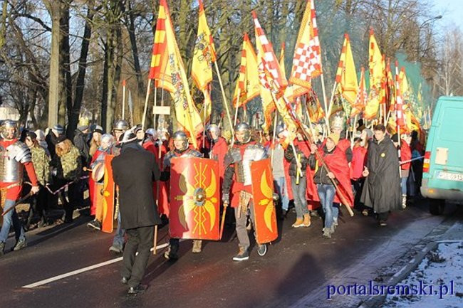 Trzej Królowie na ulicach Śremu