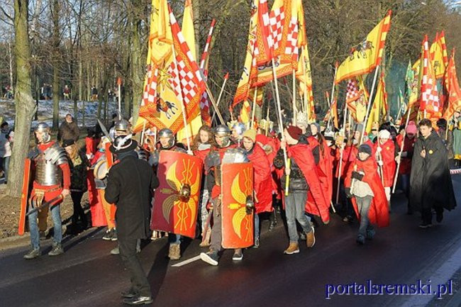 Trzej Królowie na ulicach Śremu