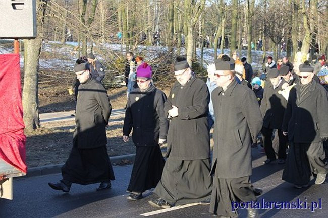 Trzej Królowie na ulicach Śremu