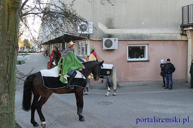 Trzej Królowie na ulicach Śremu