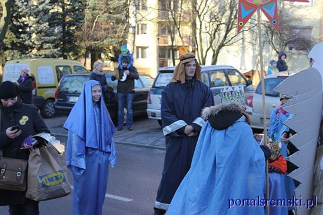 Trzej Królowie na ulicach Śremu