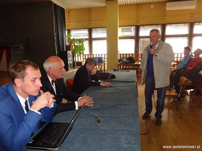 Korwin Mikke w Śremie