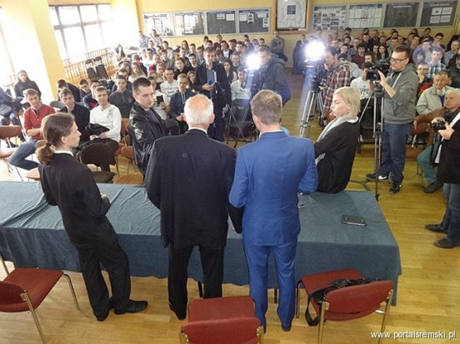 Korwin Mikke w Śremie