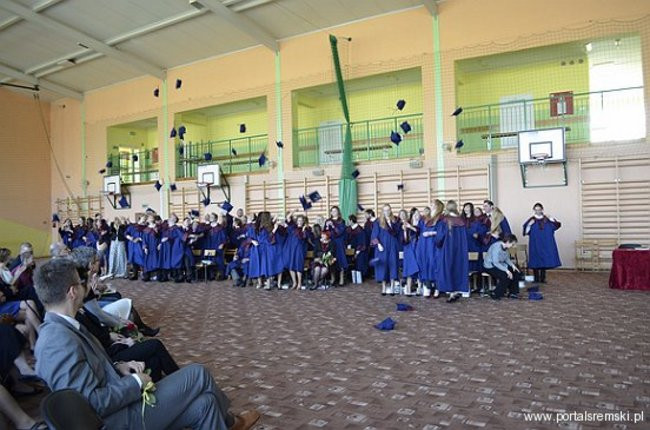 Pożegnanie absolwentów