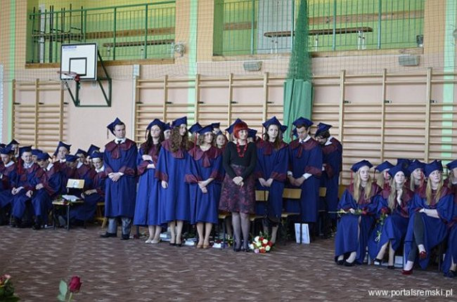 Pożegnanie absolwentów