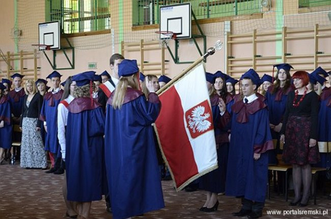 Pożegnanie absolwentów