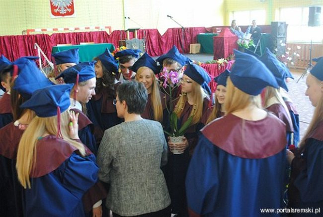 Pożegnanie absolwentów