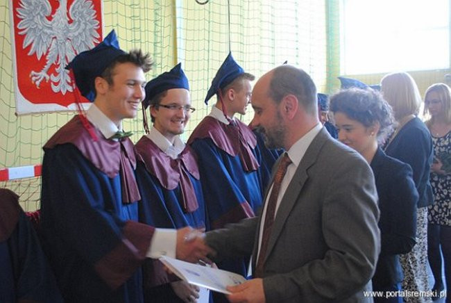 Pożegnanie absolwentów